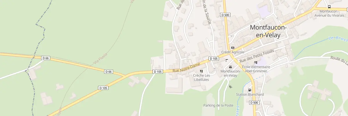 Plan du 9 Rue de l’Eyre à Montfaucon-en-Velay