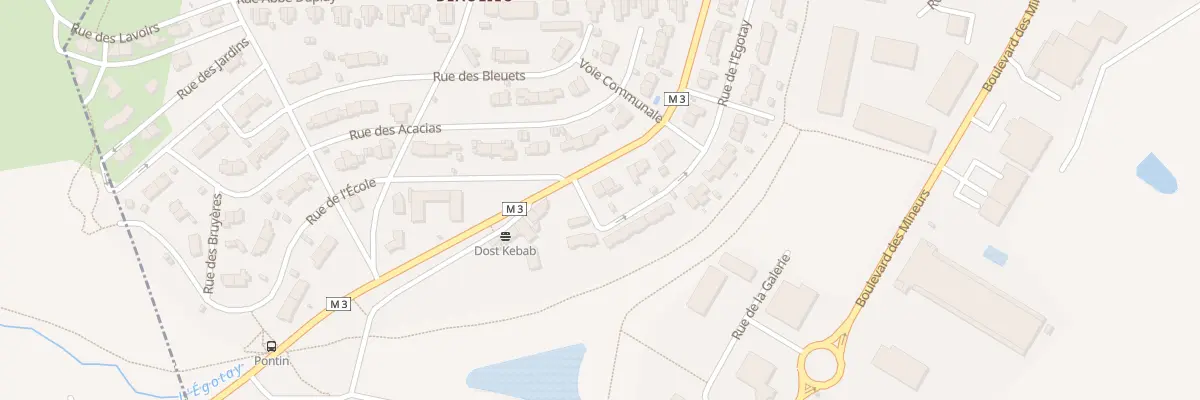 Plan du 12 Rue de l’Egotay à Roche-la-Molière
