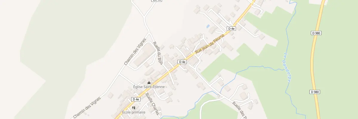 Plan du 16 Rue Jean de Réome à Crépand