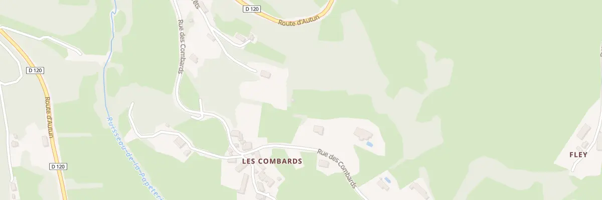 Plan du 12 Rue des Combards à Broye
