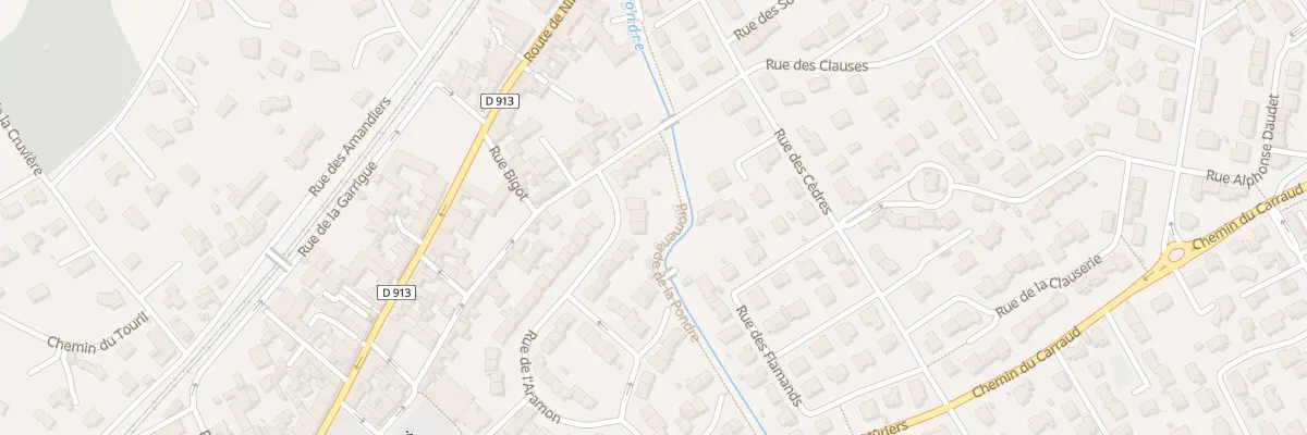 Plan du 3 Rue de l’Aramon à Milhaud