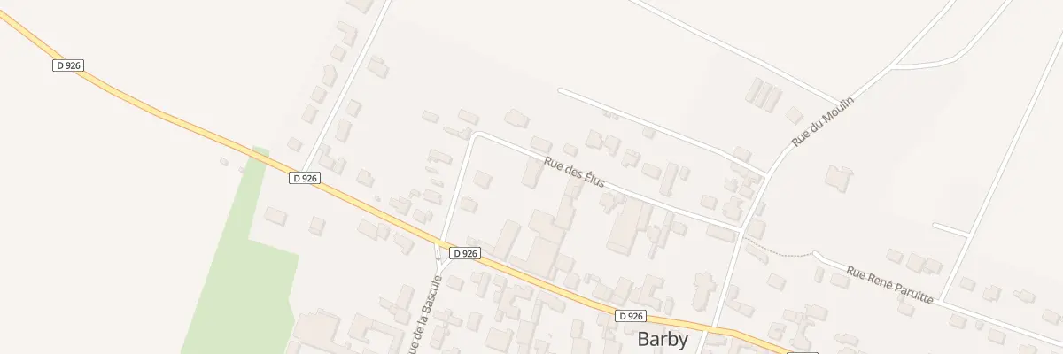Plan du 7 Rue des Elus à Barby
