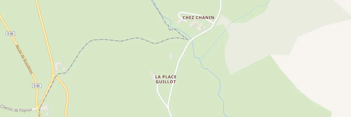 Plan du 720 Che Chanin à Montchal