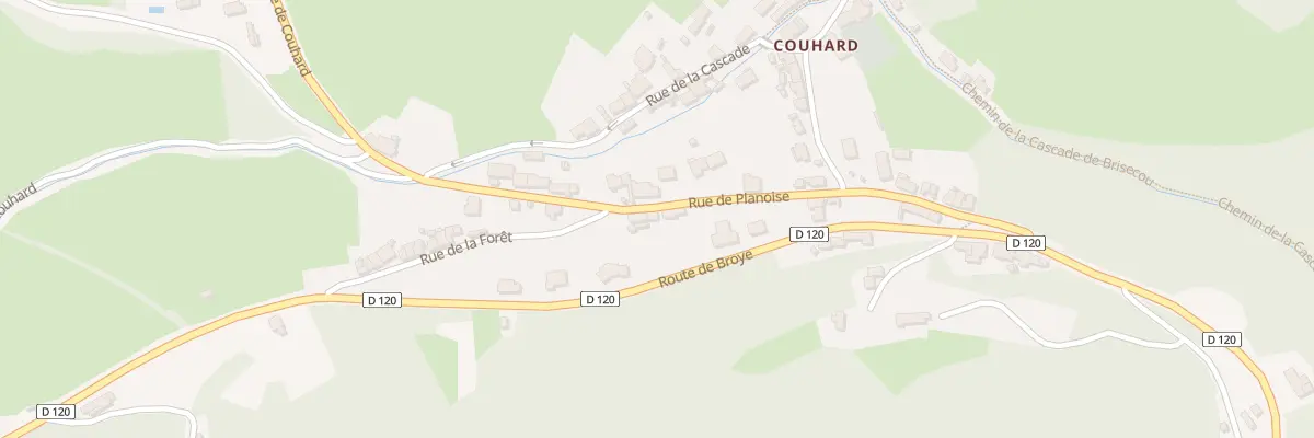 Plan du 8 Rue de Planoise à Autun