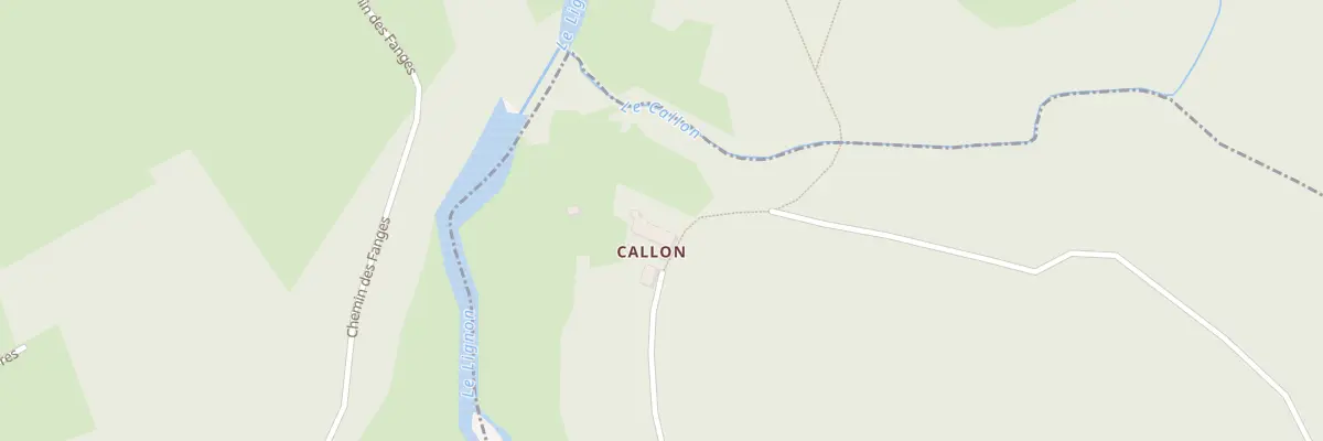 Plan du 630 Che de Callon à Mars