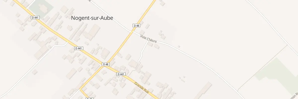 Plan du 6 Voie Chevre à Nogent-sur-Aube