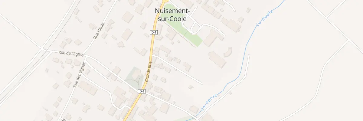 Plan du 3 Ptr Petite Ruelle à Nuisement-sur-Coole