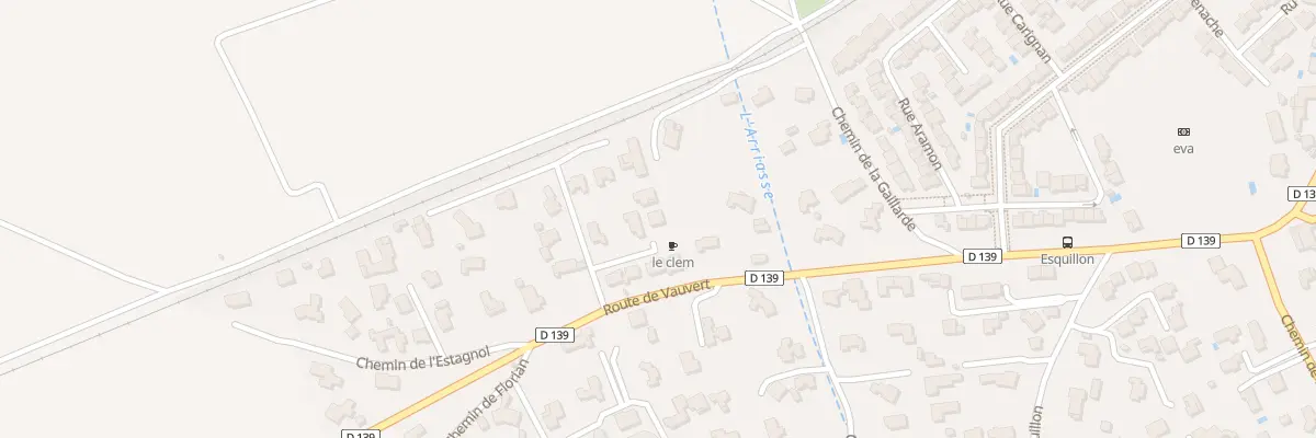 Plan du 57 Rue Georges Teissier à Beauvoisin