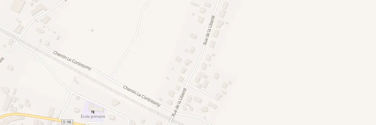 Plan du 11 Rue de la Liberté à Montiéramey