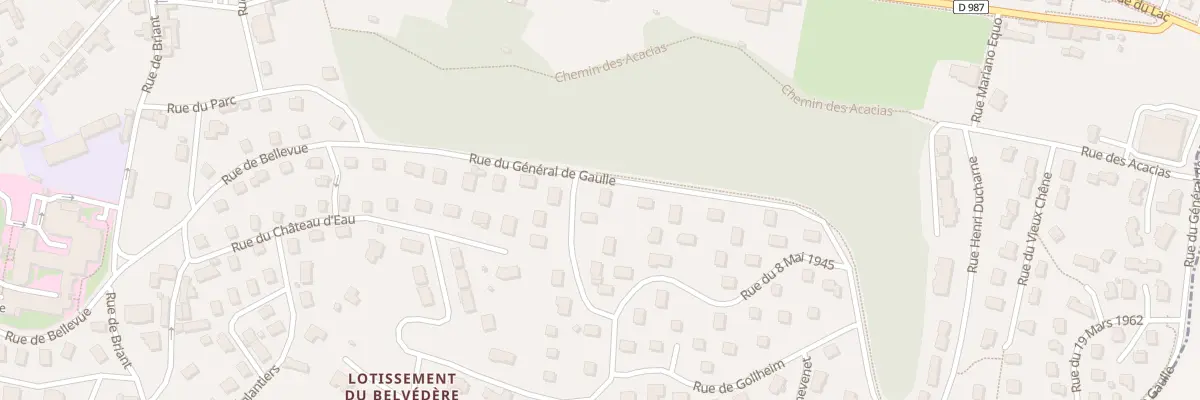 Plan du 12 Rue du Général de Gaulle à La Clayette