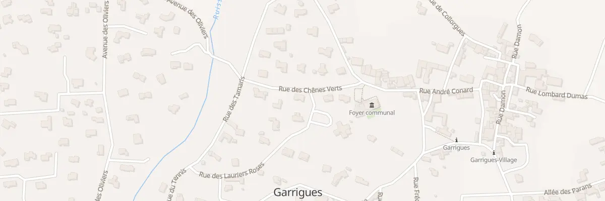 Plan du 5243 Rue des Chênes Verts à Garrigues-Sainte-Eulalie