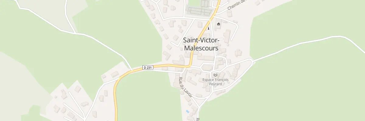 Plan du 5076 Le Bourg à Saint-Victor-Malescours