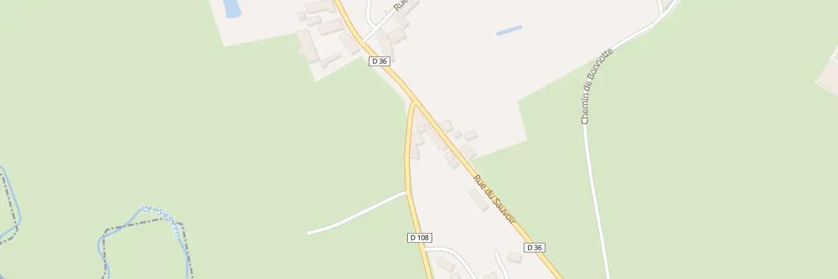 Plan du 1 Che du Moulin de Chantereine à Précy-sous-Thil