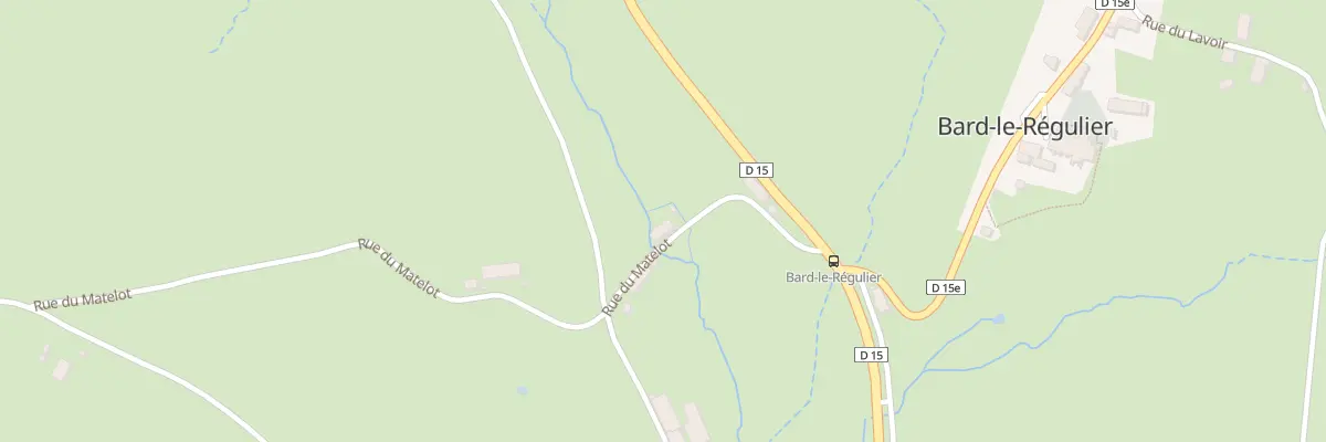 Plan du 4 Rue du Matelot à Bard-le-Régulier