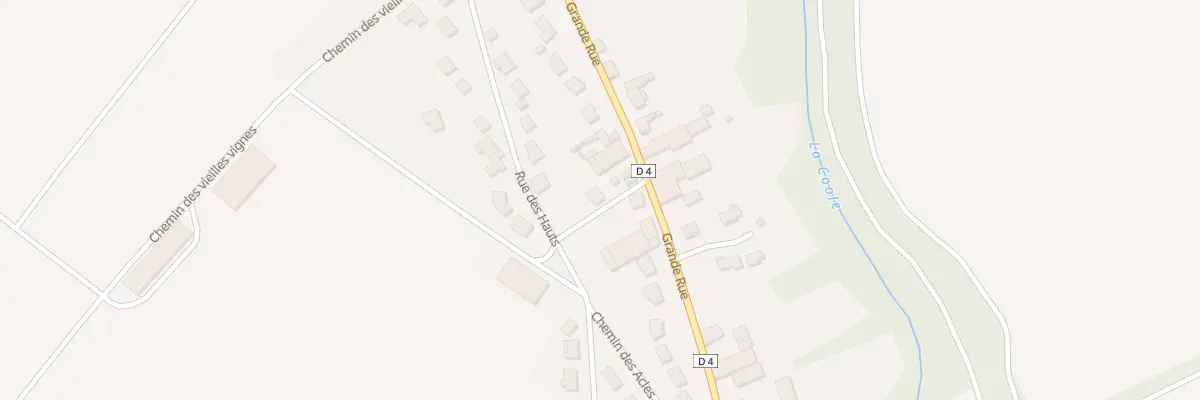 Plan du 18 Gr Grande Rue à Breuvery-sur-Coole