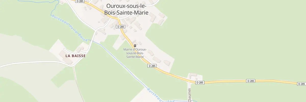 Plan du 65 Pl de la Mairie à Ouroux-sous-le-Bois-Sainte-Marie