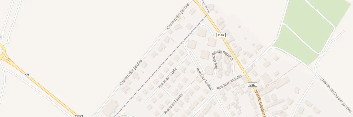 Plan du 2 Rue Joliot Curie à Fagnières