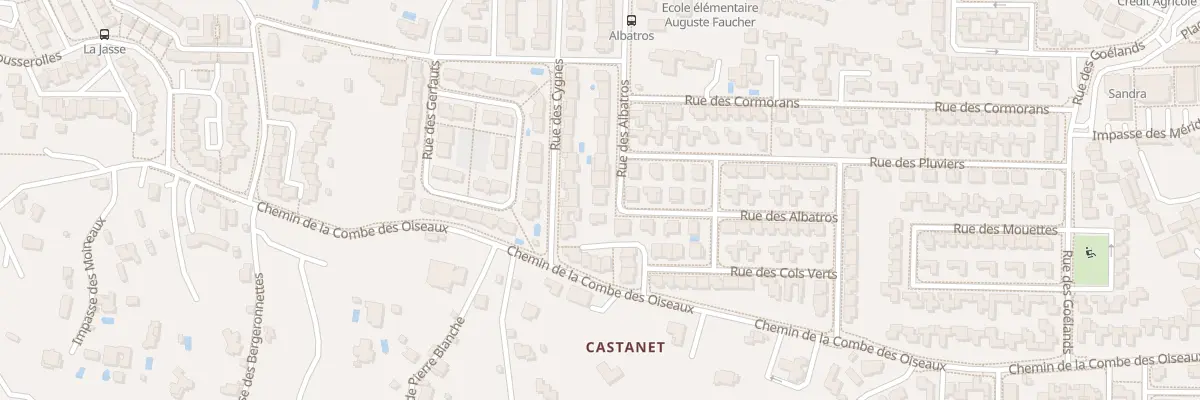 Plan du 27 Rue des Albatros à Nîmes