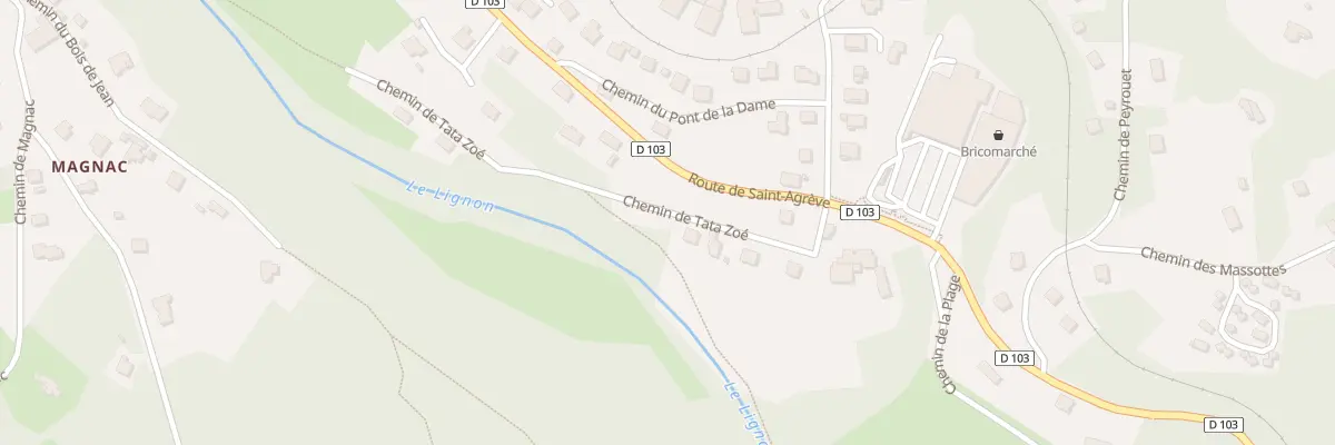 Plan du 13 Che de Tata Zoé au Chambon-sur-Lignon