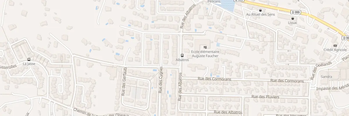 Plan du 45 Rue des Albatros à Nîmes