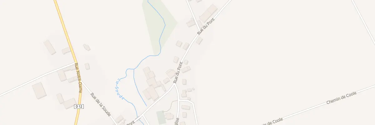 Plan du 8 Rue du Pont à Soudé