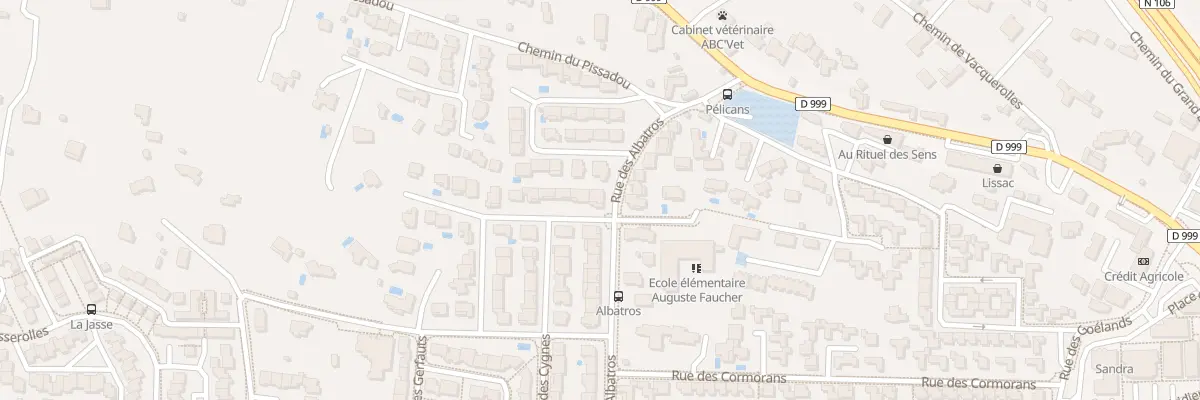 Plan du 2 Rue des Sternes à Nîmes