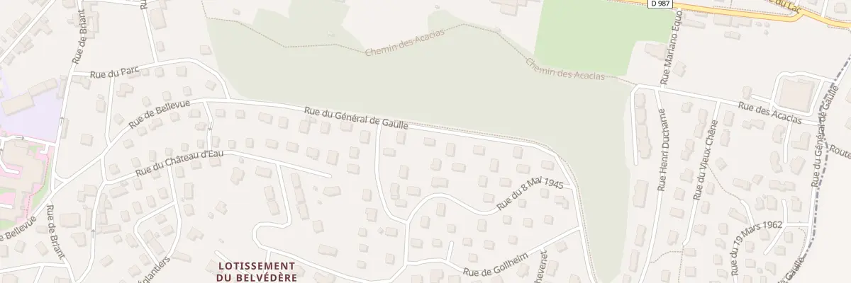 Plan du 14 Rue du Général de Gaulle à La Clayette