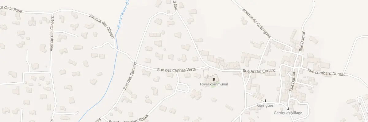 Plan du 5285 Rue des Chênes Verts à Garrigues-Sainte-Eulalie