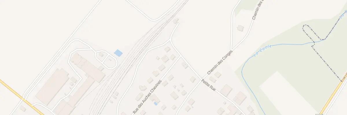 Plan du 15 Rue des Auches Chevines à Nuisement-sur-Coole