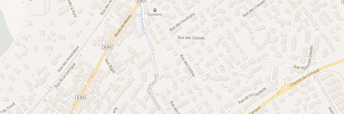 Plan du 10 Rue des Cèdres à Milhaud