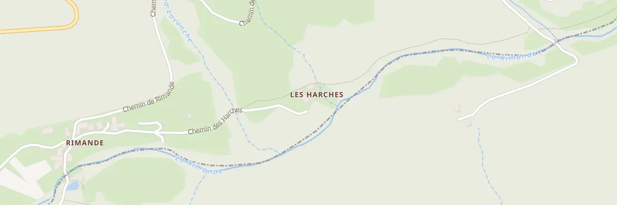 Plan du 5172 Les Harches et Rantes à Saint-Julien-d’Intres