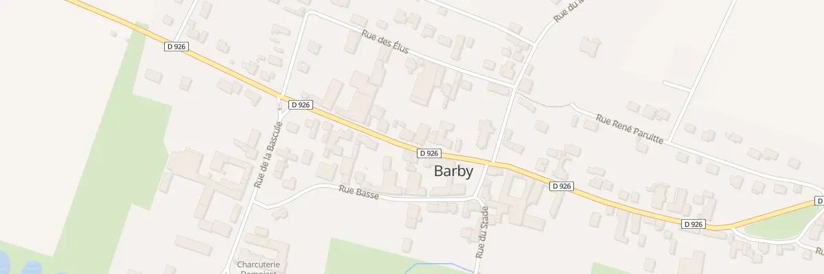 Plan du 28 Rue Gerson à Barby