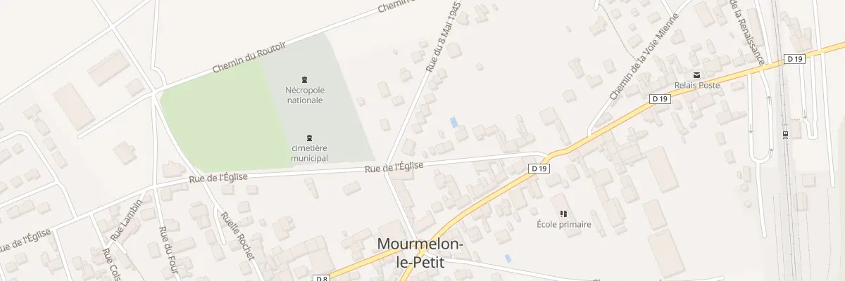Plan du 6 Rue du 8 Mai 1945 à Mourmelon-le-Petit