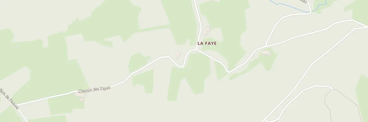 Plan du 535 Che des Fayes au Chambon-sur-Lignon