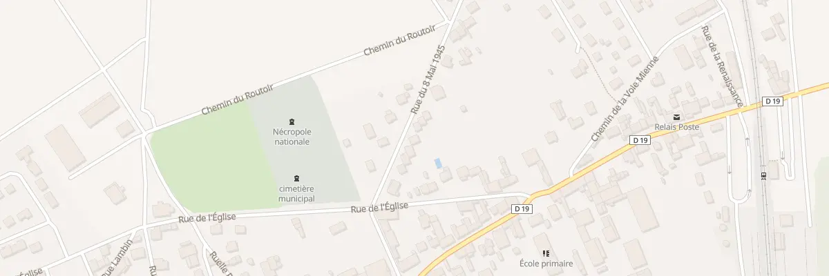 Plan du 10 Rue du 8 Mai 1945 à Mourmelon-le-Petit