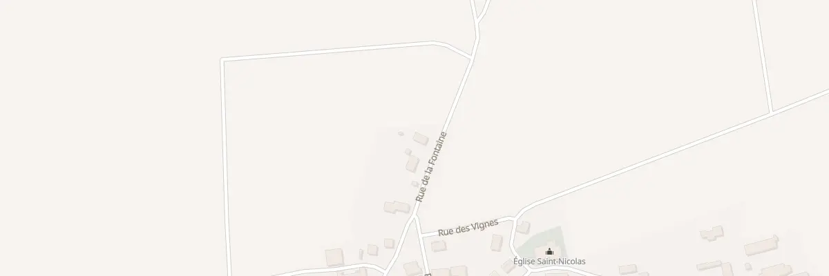 Plan du 21 Rue de la Fontaine à Inaumont