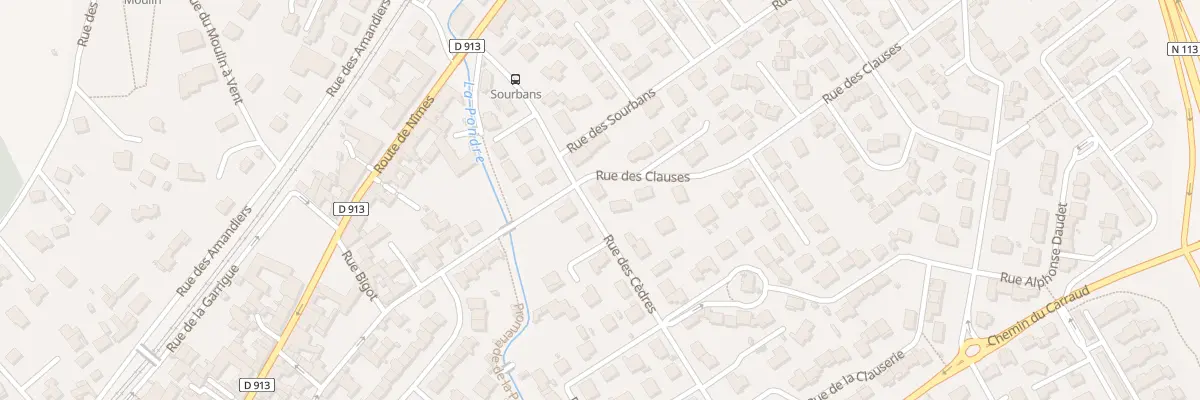 Plan du 11 Rue des Cèdres à Milhaud