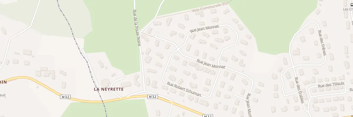 Plan du 37 Rue Jean Monnet à Roche-la-Molière