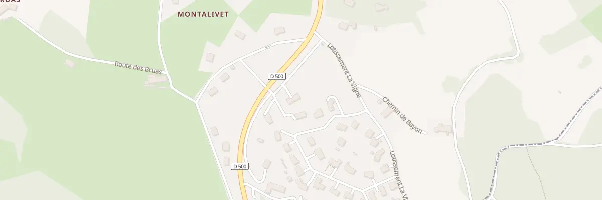 Plan du 2B Lot La Vigne à Montfaucon-en-Velay
