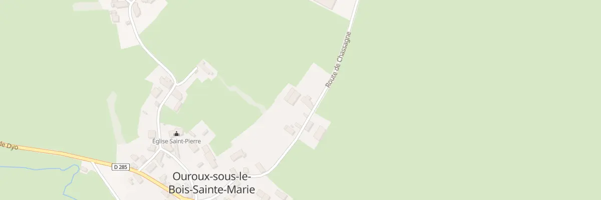 Plan du 5008 Aux Terres à Ouroux-sous-le-Bois-Sainte-Marie