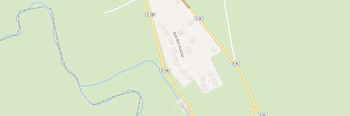 Plan du 10 Rue des Acacias à Précy-sous-Thil