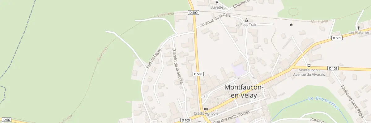 Plan du 19 Av du 19 Mars 1962 à Montfaucon-en-Velay