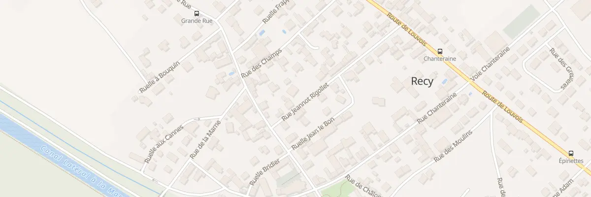 Plan du 3B Rue Jeannot Rigollet à Recy