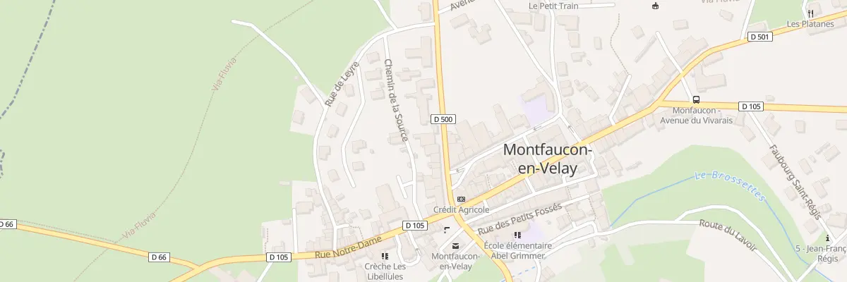 Plan du 15 Av du 19 Mars 1962 à Montfaucon-en-Velay