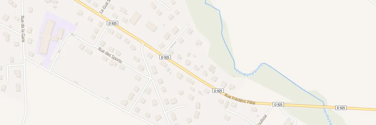 Plan du 23 Rue Frédéric Paté à Neuflize