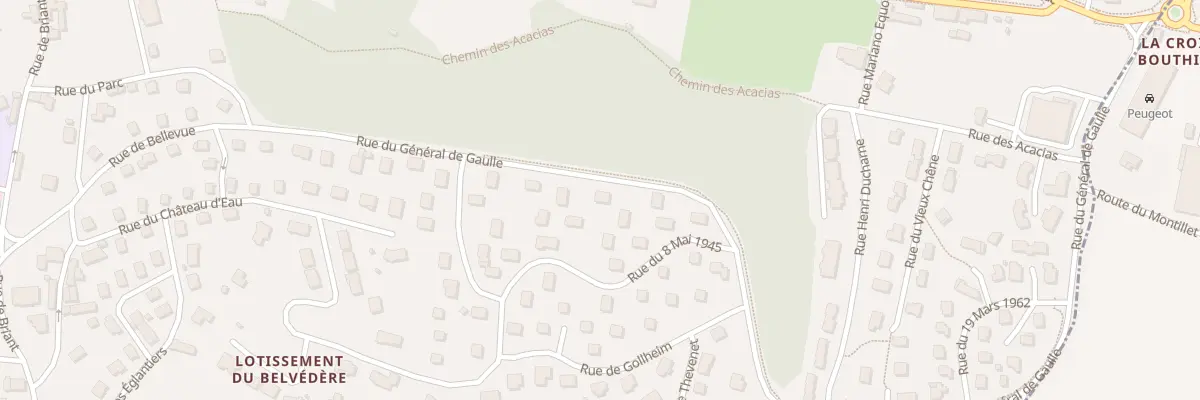 Plan du 18 Rue du Général de Gaulle à La Clayette