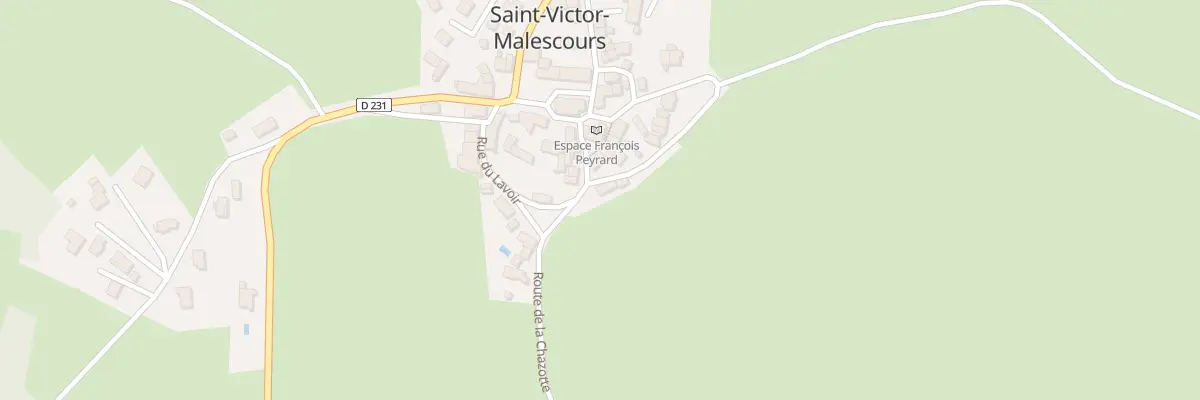 Plan du 5039 Le Bourg à Saint-Victor-Malescours