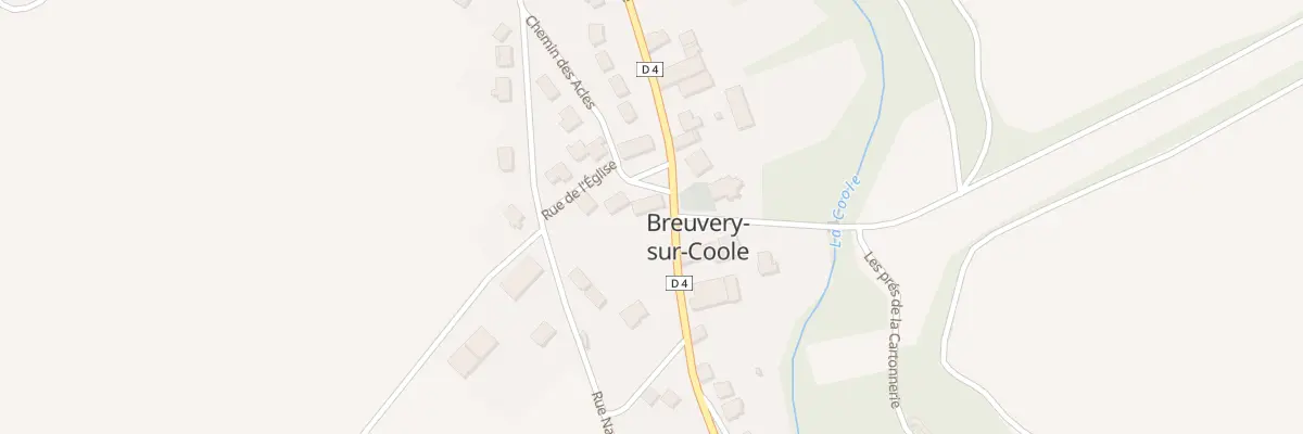 Plan du 34 Gr Grande Rue à Breuvery-sur-Coole