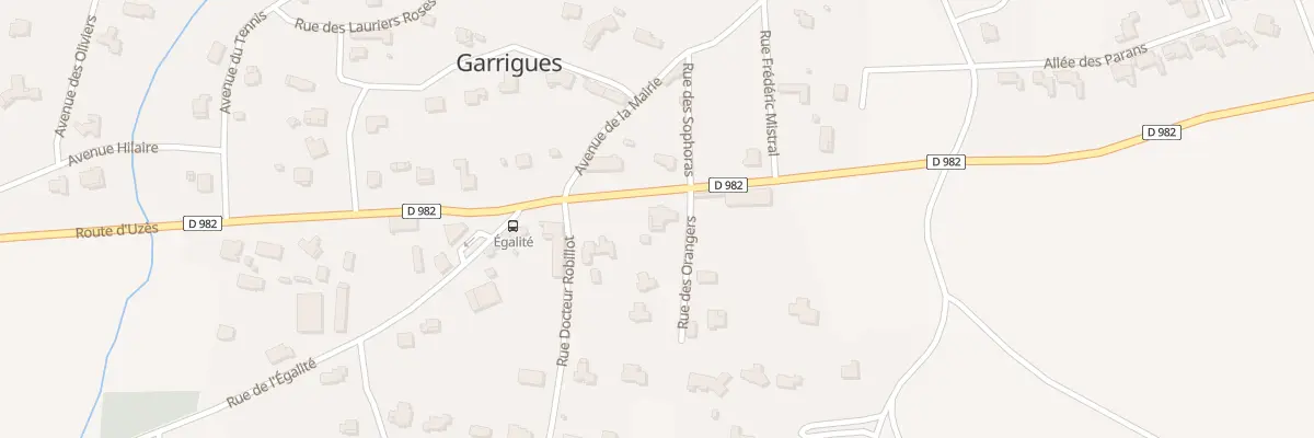 Plan du 5119 Av de la République à Garrigues-Sainte-Eulalie