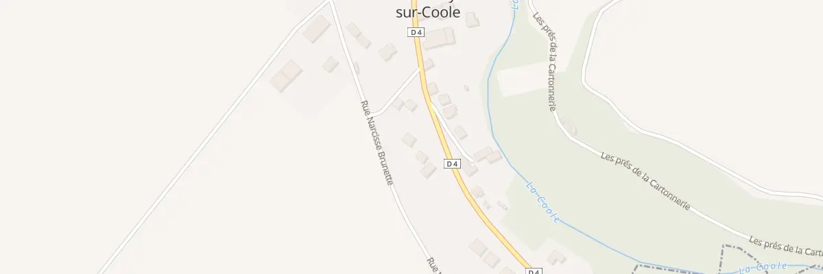 Plan du 42 Gr Grande Rue à Breuvery-sur-Coole